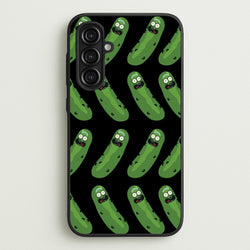 Pickle Rick Pattern - RAM  - Rick And Morty Phone Case for Galaxy A16