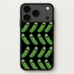 Pickle Rick Pattern - RAM Phone Case for iPhone 17 Pro