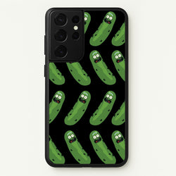 Pickle Rick Pattern - RAM  - Rick And Morty Phone Case for Galaxy S21 Ultra