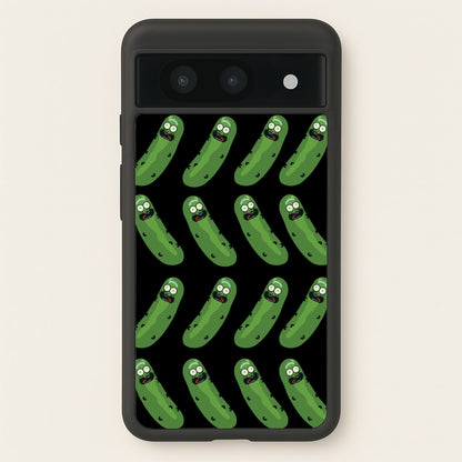 Pickle Rick Pattern - RAM  - Rick And Morty Phone Case for Google Pixel 8a
