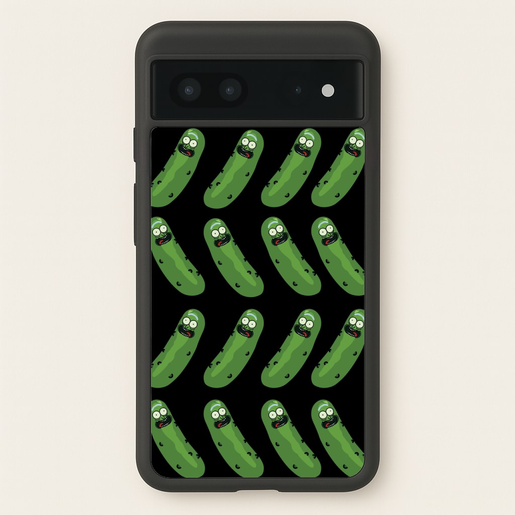 Pickle Rick Pattern - RAM  - Rick And Morty Phone Case for Google Pixel 7
