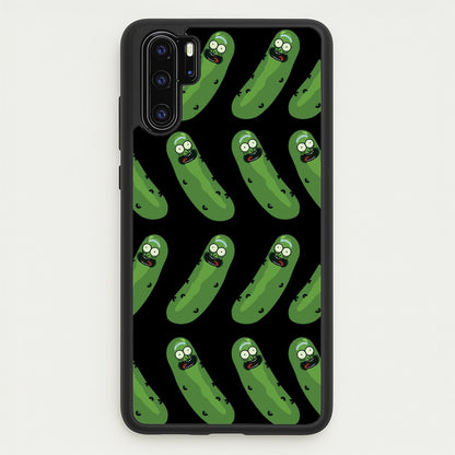 Pickle Rick Pattern - RAM  - Rick And Morty Phone Case for Huawei P30 Pro