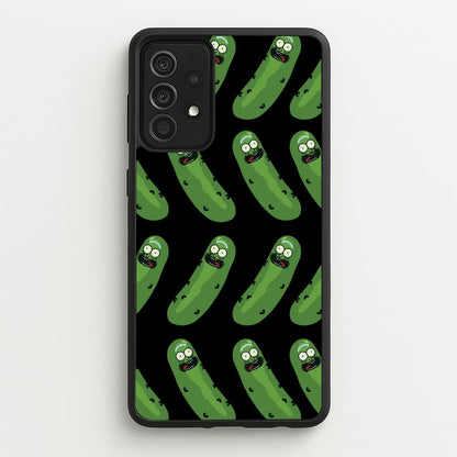 Pickle Rick Pattern - RAM  - Rick And Morty Phone Case for Galaxy A52 / A52s