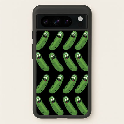 Pickle Rick Pattern - RAM  - Rick And Morty Phone Case for Google Pixel 8 Pro