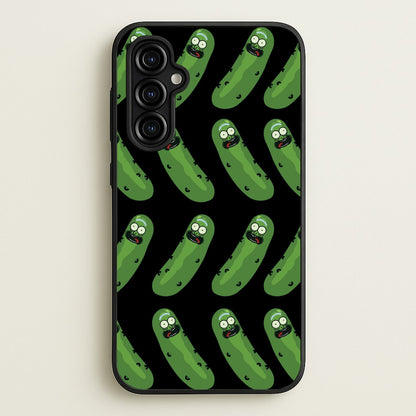 Pickle Rick Pattern - RAM  - Rick And Morty Phone Case for Galaxy A54