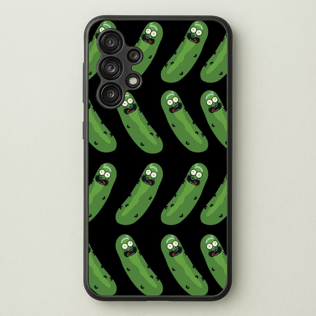 Pickle Rick Pattern - RAM  - Rick And Morty Phone Case for Galaxy A13