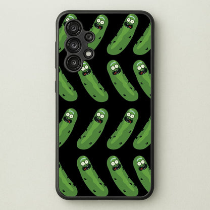Pickle Rick Pattern - RAM  - Rick And Morty Phone Case for Galaxy A13