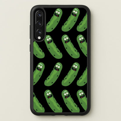 Pickle Rick Pattern - RAM  - Rick And Morty Phone Case for Huawei P20 Pro