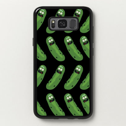 Pickle Rick Pattern - RAM  - Rick And Morty Phone Case for Galaxy S8