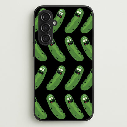 Pickle Rick Pattern - RAM  - Rick And Morty Phone Case for Galaxy S23FE