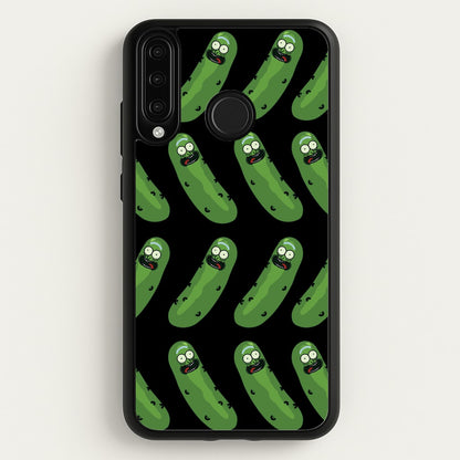 Pickle Rick Pattern - RAM  - Rick And Morty Phone Case for Huawei P30 Lite