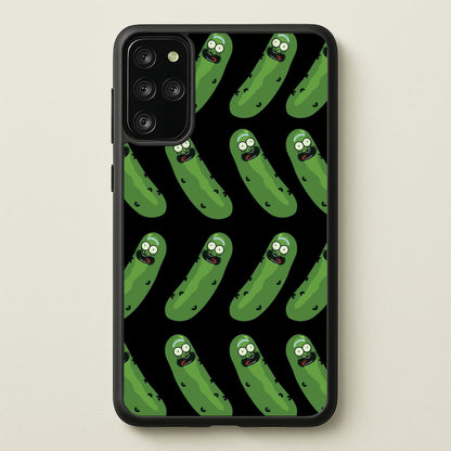 Pickle Rick Pattern - RAM  - Rick And Morty Phone Case for Galaxy S20 Plus