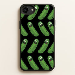 Pickle Rick Pattern - RAM  - Rick And Morty Phone Case for iPhone 6 / 7 / 8 / SE