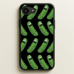 Pickle Rick Pattern - RAM  - Rick And Morty Phone Case for iPhone 16e