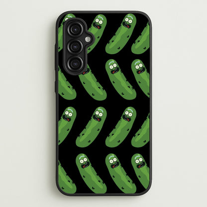 Pickle Rick Pattern - RAM  - Rick And Morty Phone Case for Galaxy A14