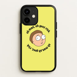 Oh man, oh geez Rick - RAM  - Rick And Morty Phone Case for iPhone 12 Mini