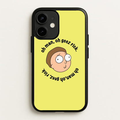 Oh man, oh geez Rick - RAM  - Rick And Morty Phone Case for iPhone 12 Mini