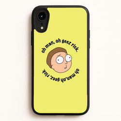 Oh man, oh geez Rick - RAM  - Rick And Morty Phone Case for iPhone XR
