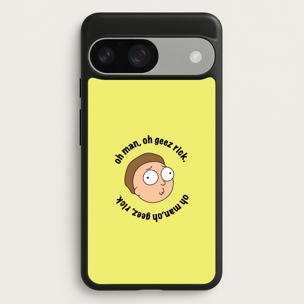 Oh man, oh geez Rick - RAM  - Rick And Morty Phone Case for Google Pixel 9 / 9 Pro