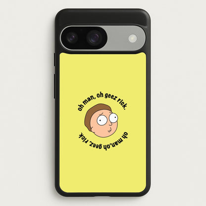 Oh man, oh geez Rick - RAM  - Rick And Morty Phone Case for Google Pixel 9 / 9 Pro