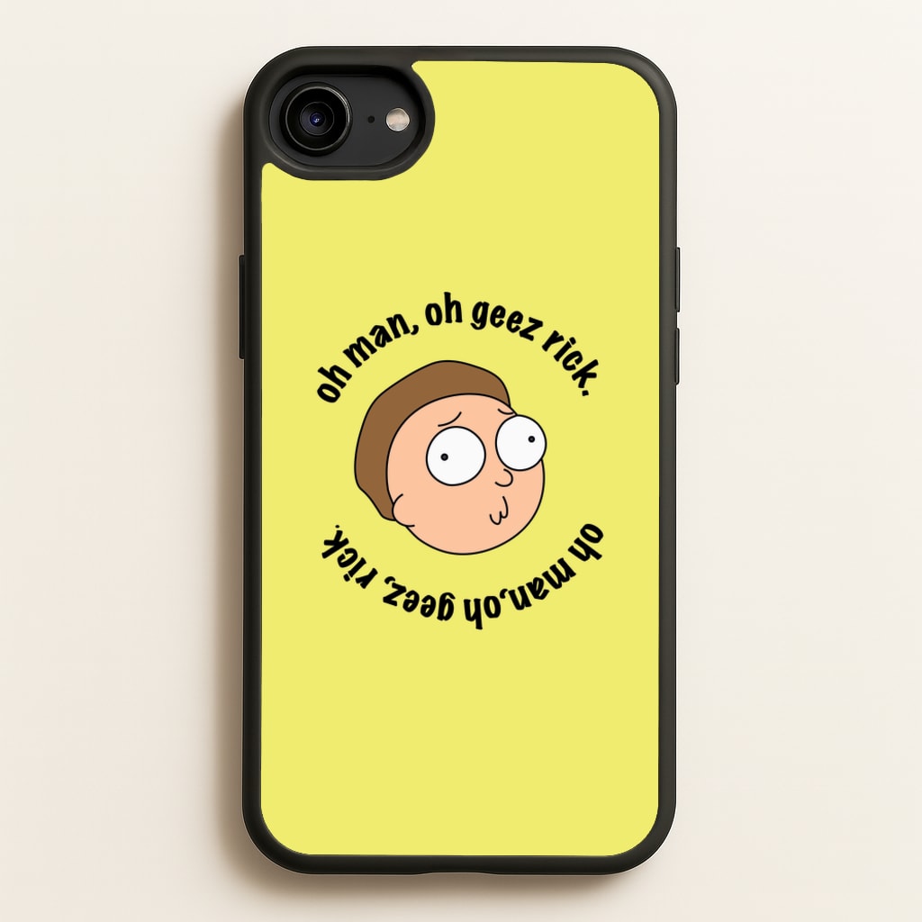 Oh man, oh geez Rick - RAM  - Rick And Morty Phone Case for iPhone 6 / 7 / 8 / SE
