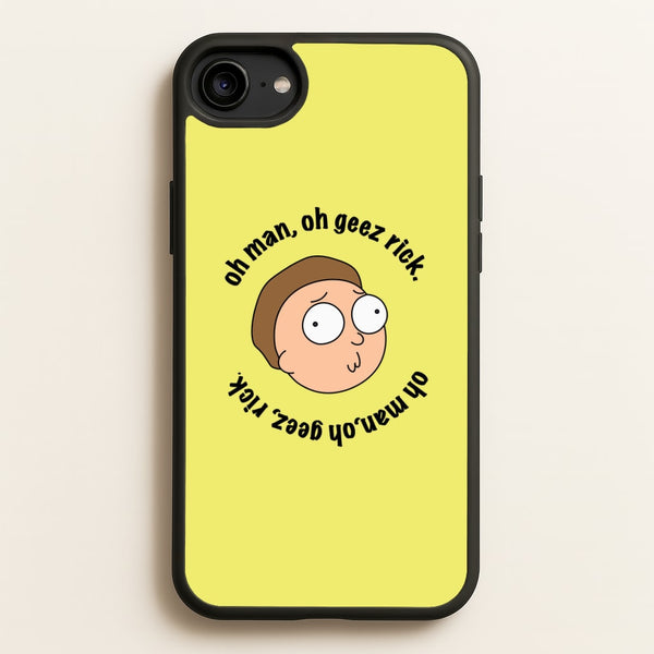 Oh man, oh geez Rick - RAM  - Rick And Morty Phone Case for iPhone 6 / 7 / 8 / SE