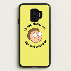 Oh man, oh geez Rick - RAM  - Rick And Morty Phone Case for Galaxy S9