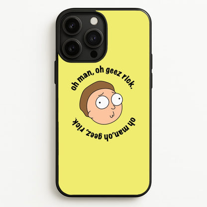 Oh man, oh geez Rick - RAM  - Rick And Morty Phone Case for iPhone 13 Pro Max