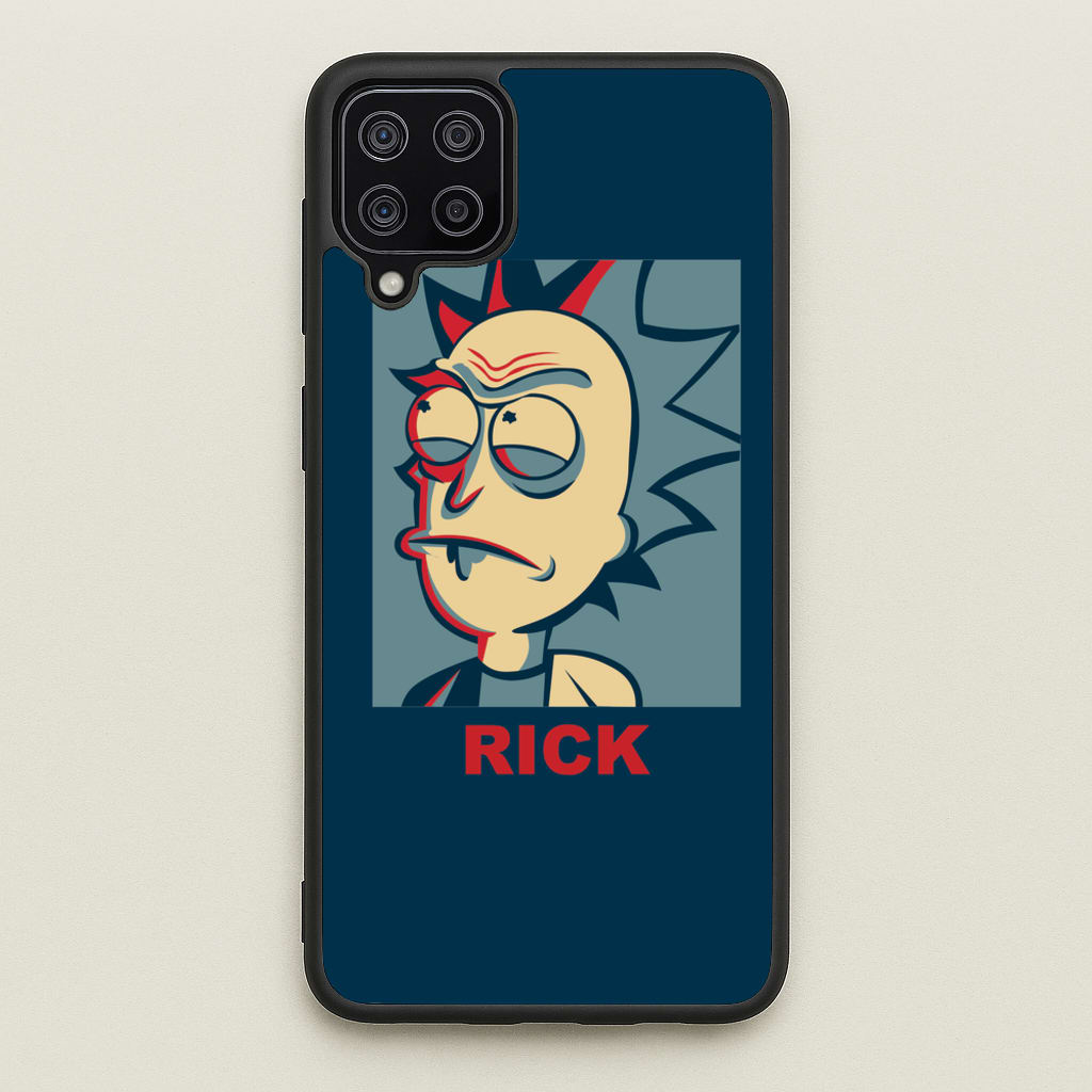 Rick Red - RAM  - Rick And Morty Phone Case for Galaxy A12