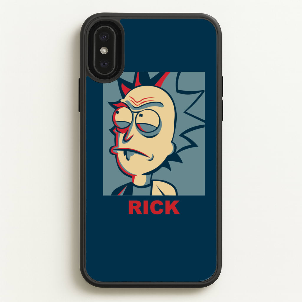 Rick Red - RAM  - Rick And Morty Phone Case for iPhone XS Max