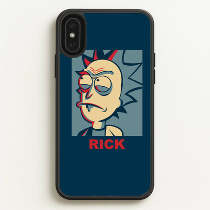 Rick Red - RAM  - Rick And Morty Phone Case for iPhone XS Max