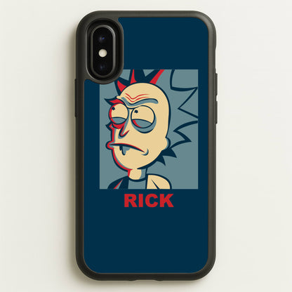 Rick Red - RAM  - Rick And Morty Phone Case for iPhone X / XS