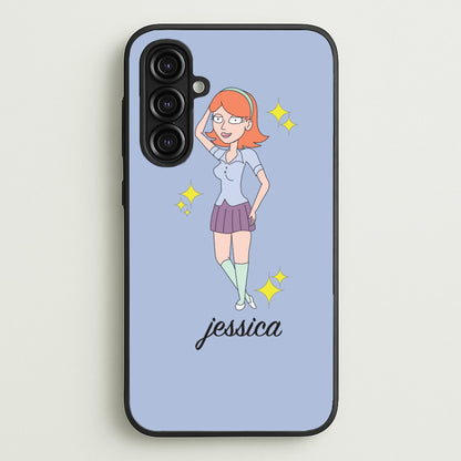 Jessica - RAM  - Rick And Morty Phone Case for Galaxy A16