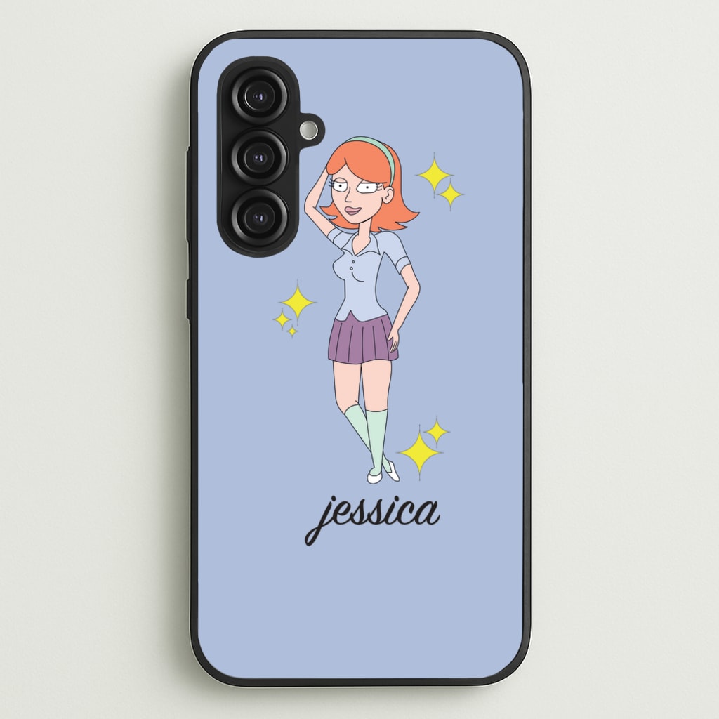 Jessica - RAM  - Rick And Morty Phone Case for Galaxy S23FE