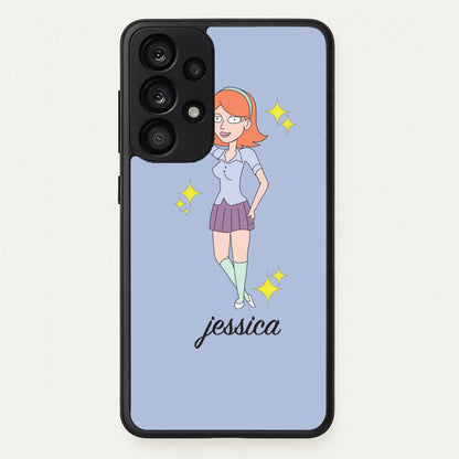 Jessica - RAM  - Rick And Morty Phone Case for Galaxy A33