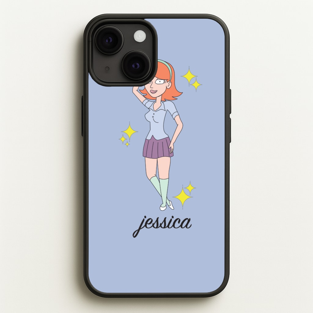 Jessica - RAM  - Rick And Morty Phone Case for iPhone 13 Mini