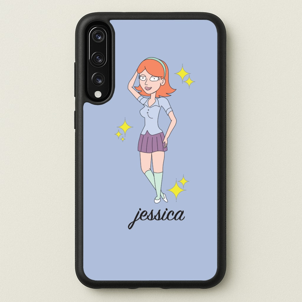 Jessica - RAM  - Rick And Morty Phone Case for Huawei P20 Pro