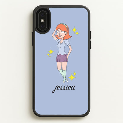 Jessica - RAM  - Rick And Morty Phone Case for iPhone XS Max