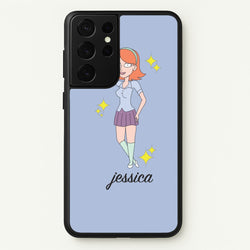 Jessica - RAM  - Rick And Morty Phone Case for Galaxy S21 Ultra