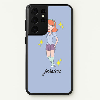 Jessica - RAM  - Rick And Morty Phone Case for Galaxy S21 Ultra