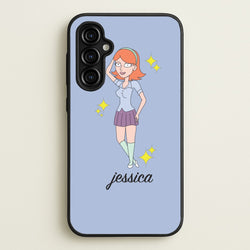 Jessica - RAM  - Rick And Morty Phone Case for Galaxy A54