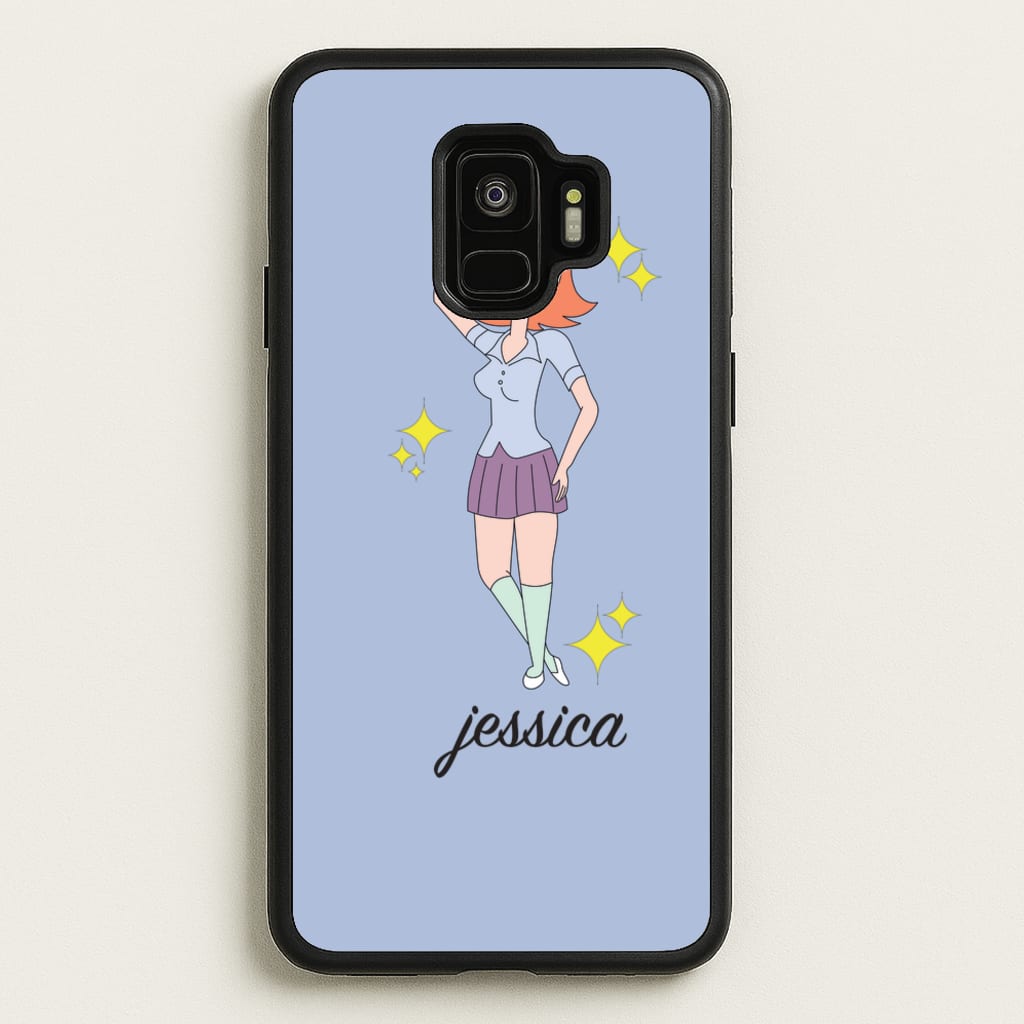 Jessica - RAM  - Rick And Morty Phone Case for Galaxy S9