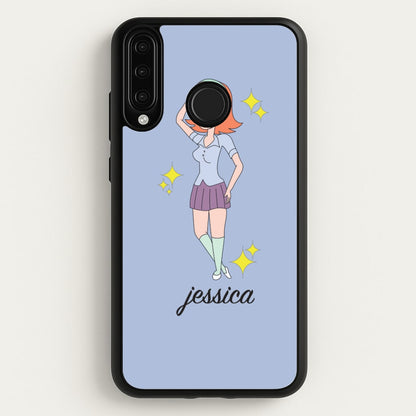 Jessica - RAM  - Rick And Morty Phone Case for Huawei P30 Lite