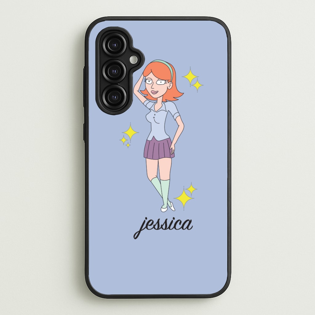 Jessica - RAM  - Rick And Morty Phone Case for Galaxy A14