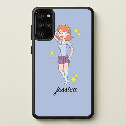 Jessica - RAM  - Rick And Morty Phone Case for Galaxy S20 Plus