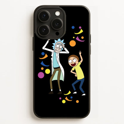 R&M Dancing  - Rick And Morty Phone Case for iPhone 16 Pro Max