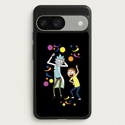R&M Dancing  - Rick And Morty Phone Case for Google Pixel 9 / 9 Pro
