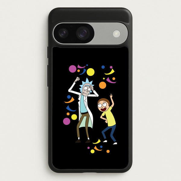 R&M Dancing  - Rick And Morty Phone Case for Google Pixel 9 / 9 Pro