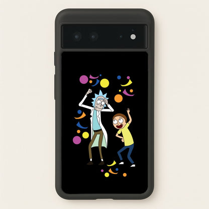 R&M Dancing  - Rick And Morty Phone Case for Google Pixel 6