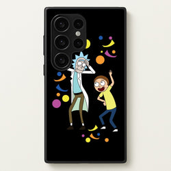 R&M Dancing  - Rick And Morty Phone Case for Galaxy S24 Ultra